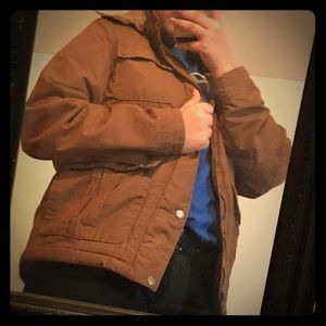 Cute Caramel Beige Jacket. Very warm.